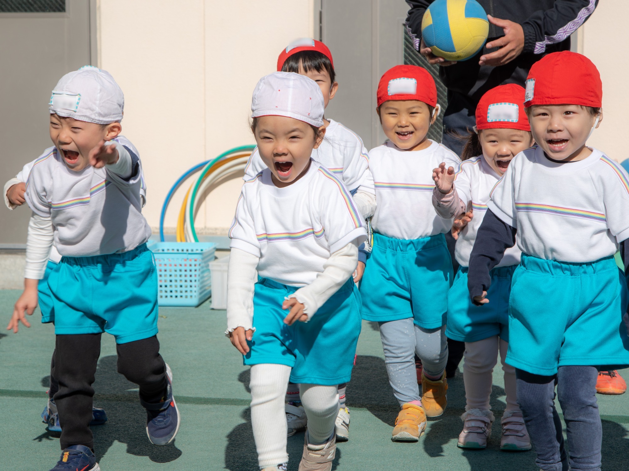 写真：05 週一の体操指導